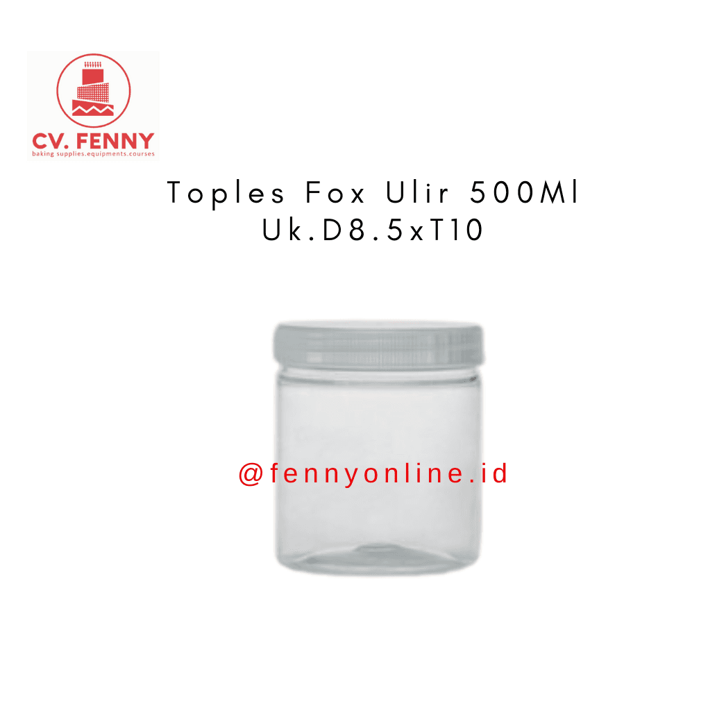 Toples Fox Ulir 500Ml Uk.D8.5xT10