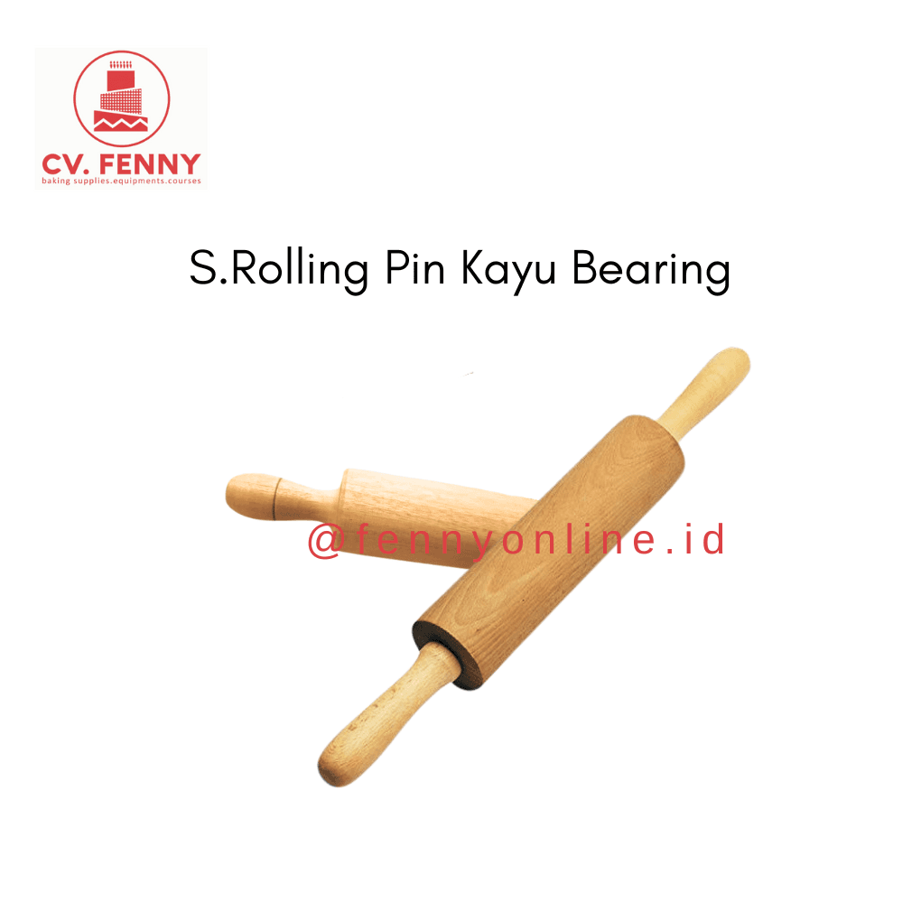 S.Rolling Pin Kayu Bearing 