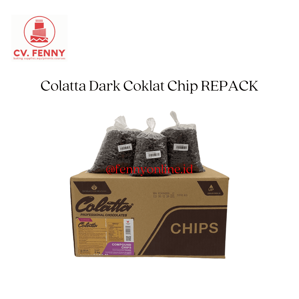 Colatta Dark Coklat Chip REPACK