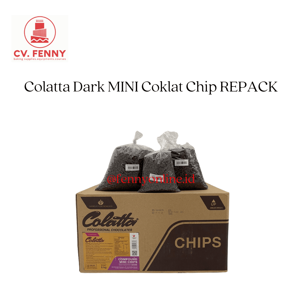 Colatta Dark MINI Coklat Chip REPACK