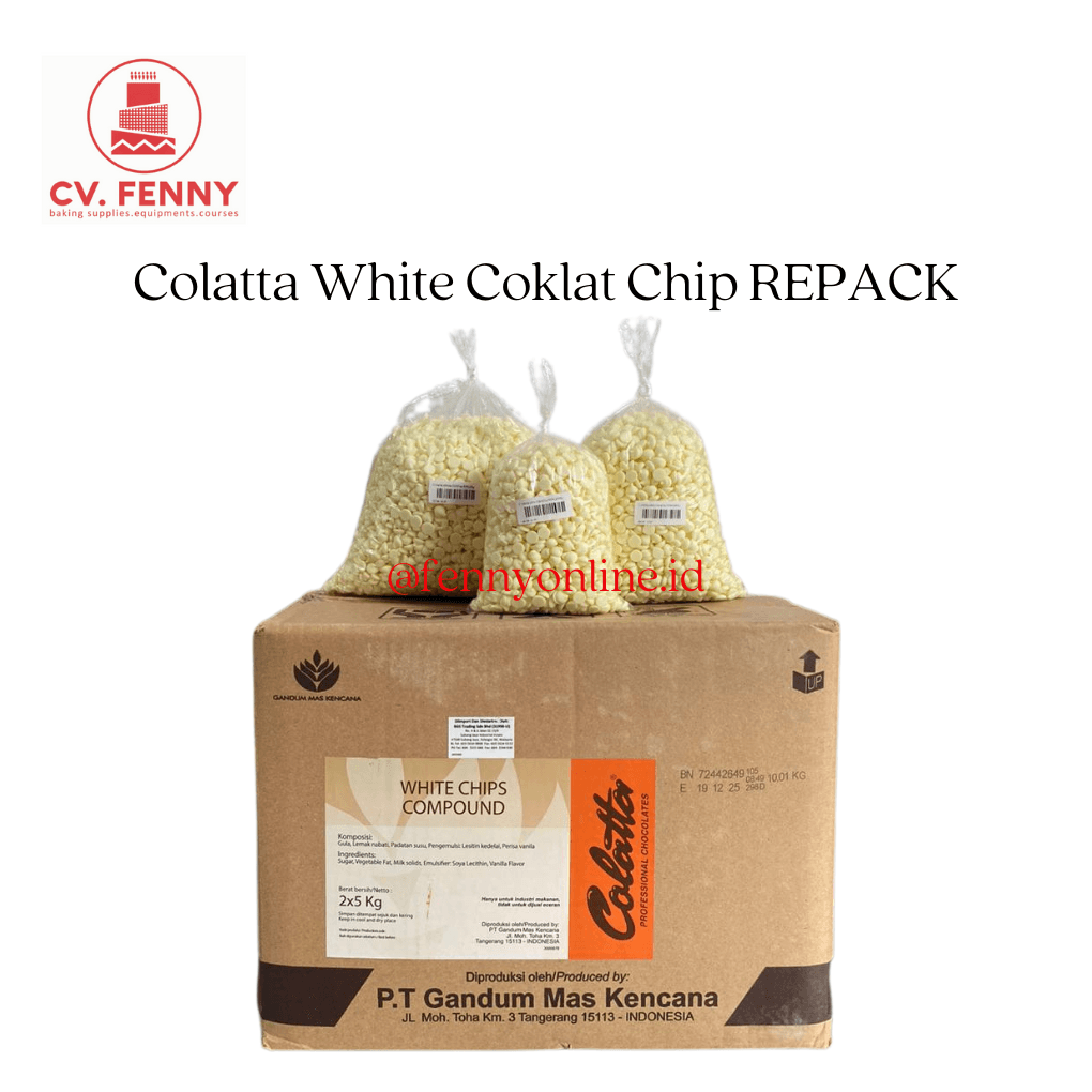Colatta White Coklat Chip REPACK