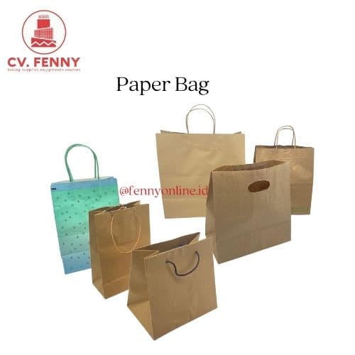 Paper Bag Coklat @5 REPACK 