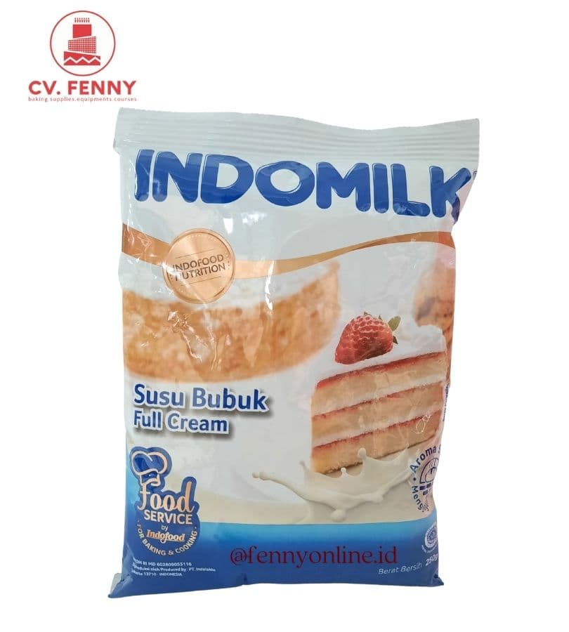 Indomilk Full Cream Susu Bubuk 250Gr (24)