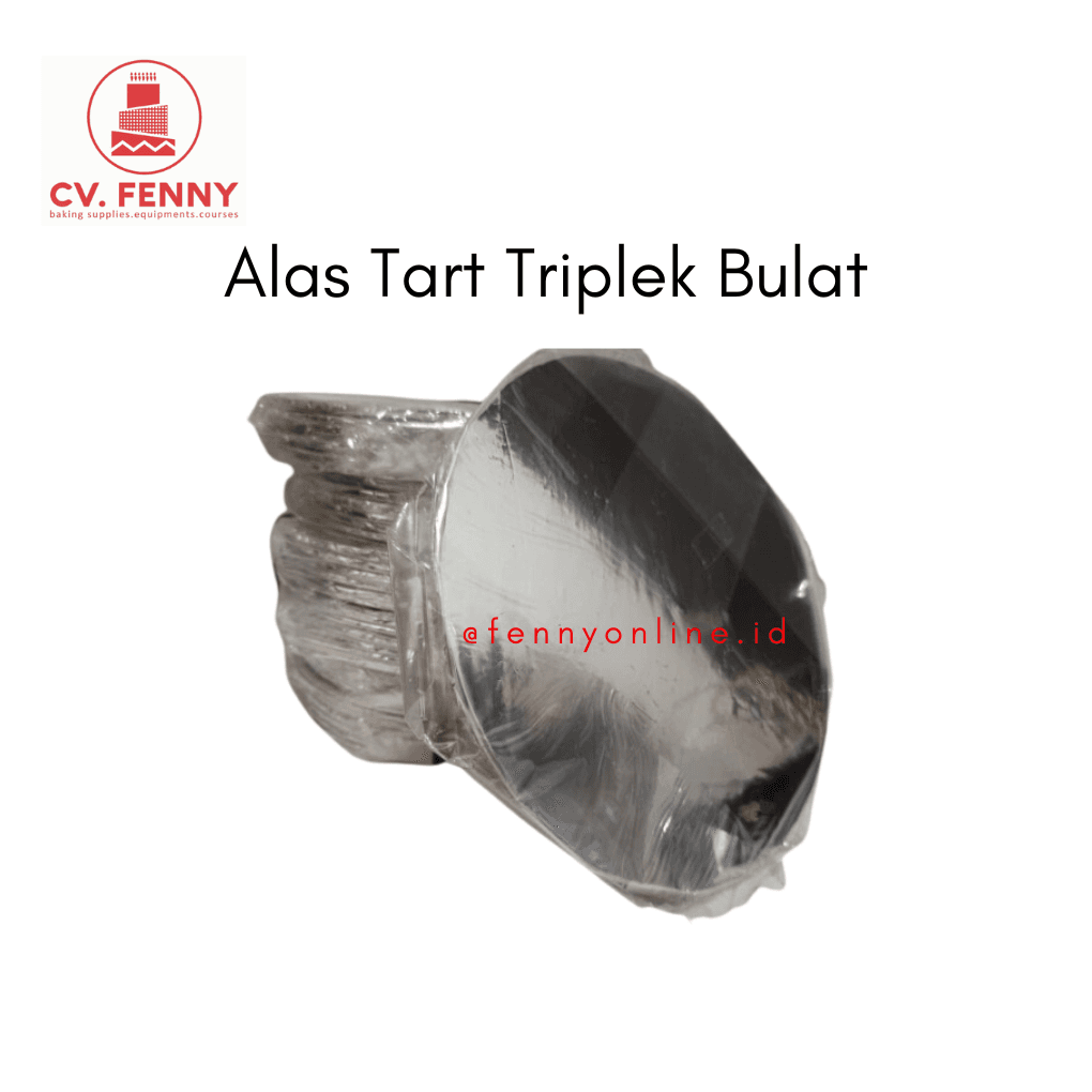 Alas Tart Triplek Bulat