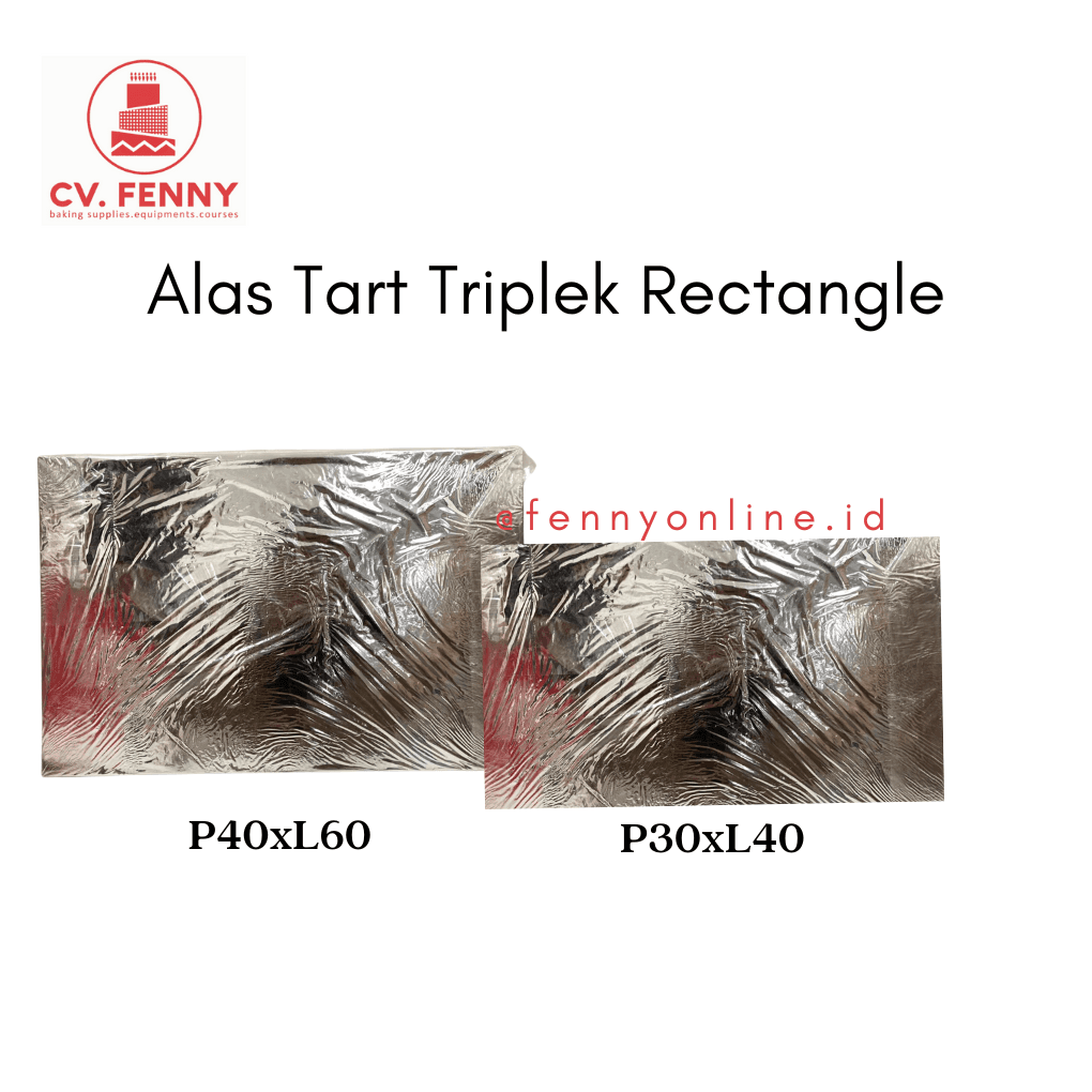 Alas Tart Triplek Rectangle
