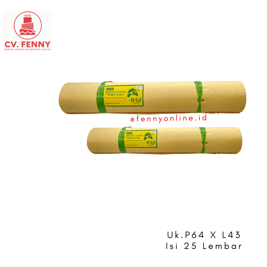 Kura-Kura Kertas Merang Roll Isi 25Lbr Uk.P64xL43
