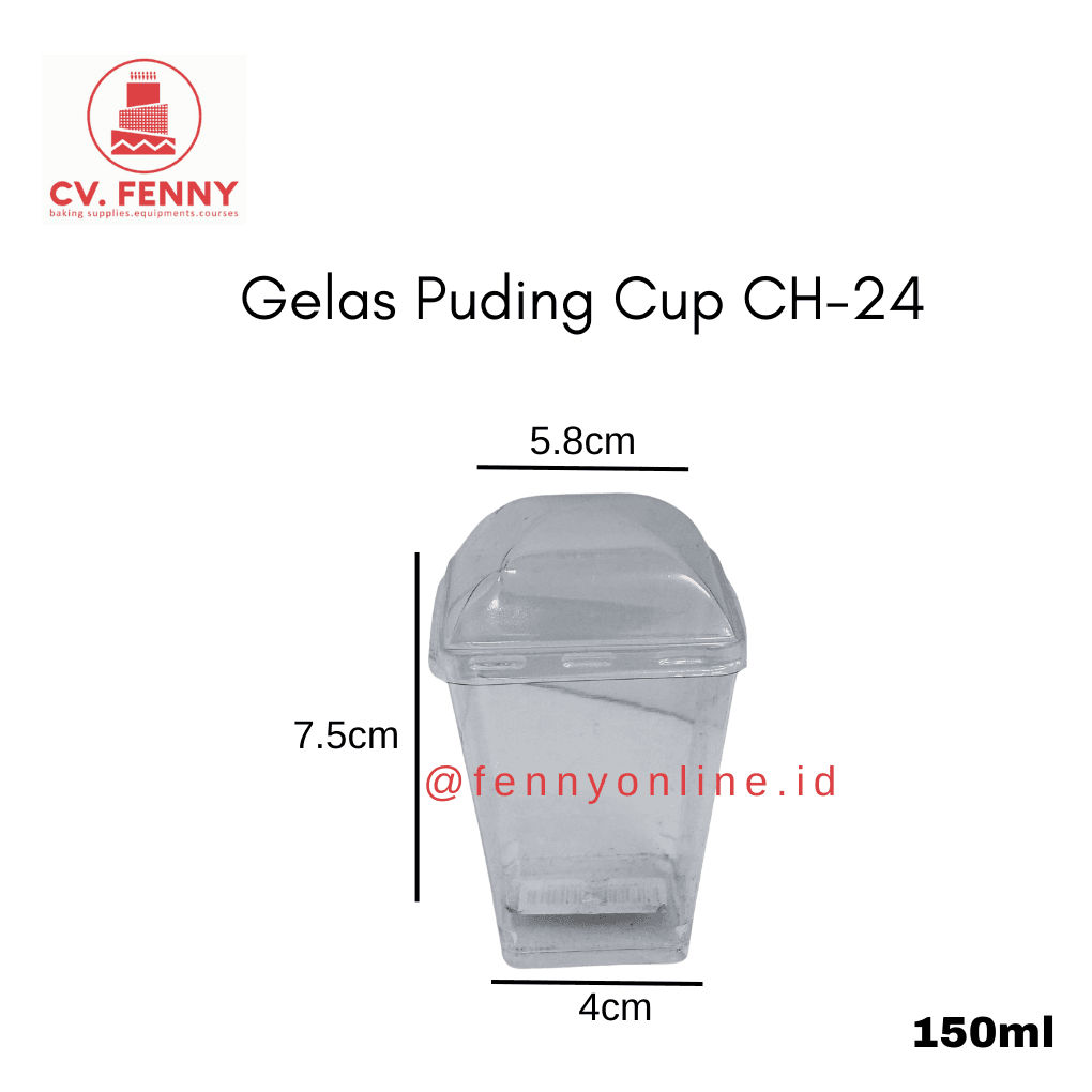 Gelas Puding Cup CH-24