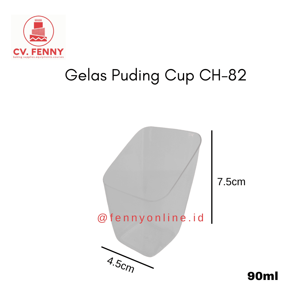 Gelas Puding Cup CH-82