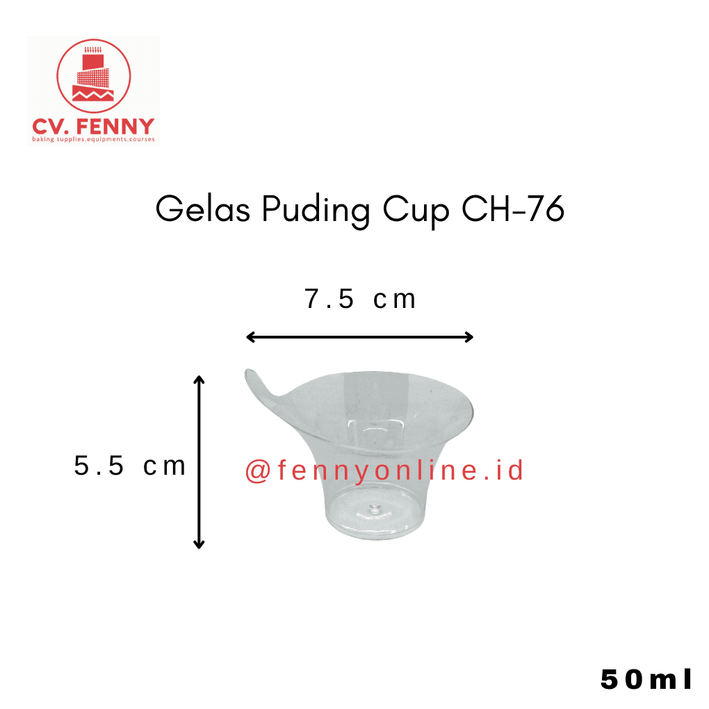 Gelas Puding Cup CH-76