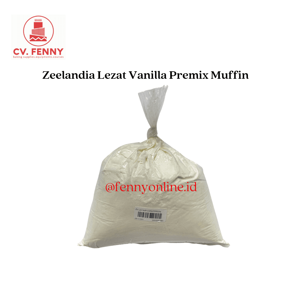 Zeelandia Lezat Vanilla Premix Muffin REPACK 1Kg