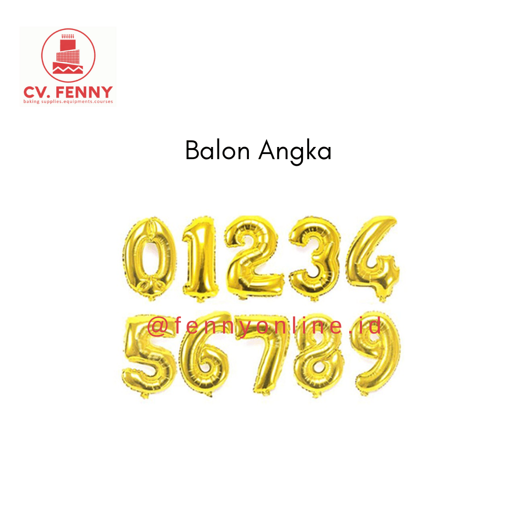 Balon Angka