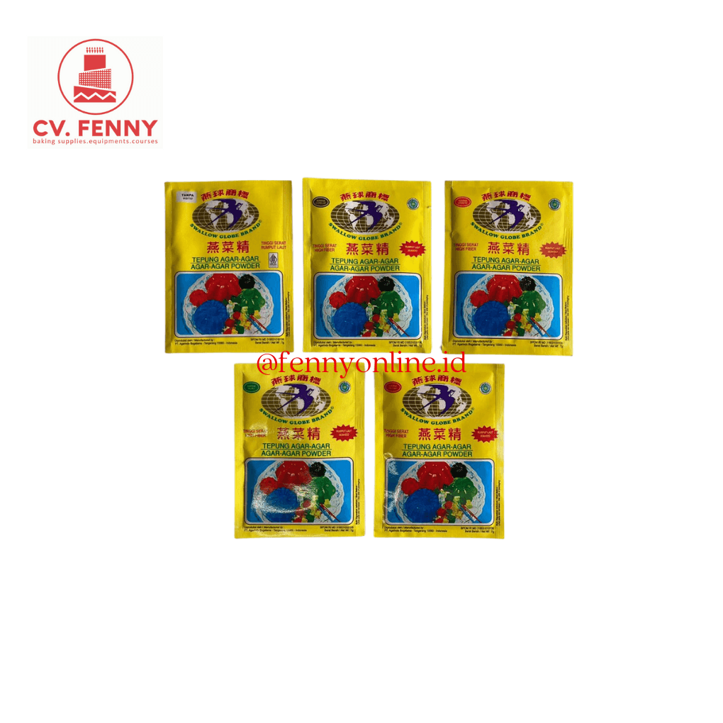 Swallow Globe Bubuk Agar 7Gr (24Pkx12)