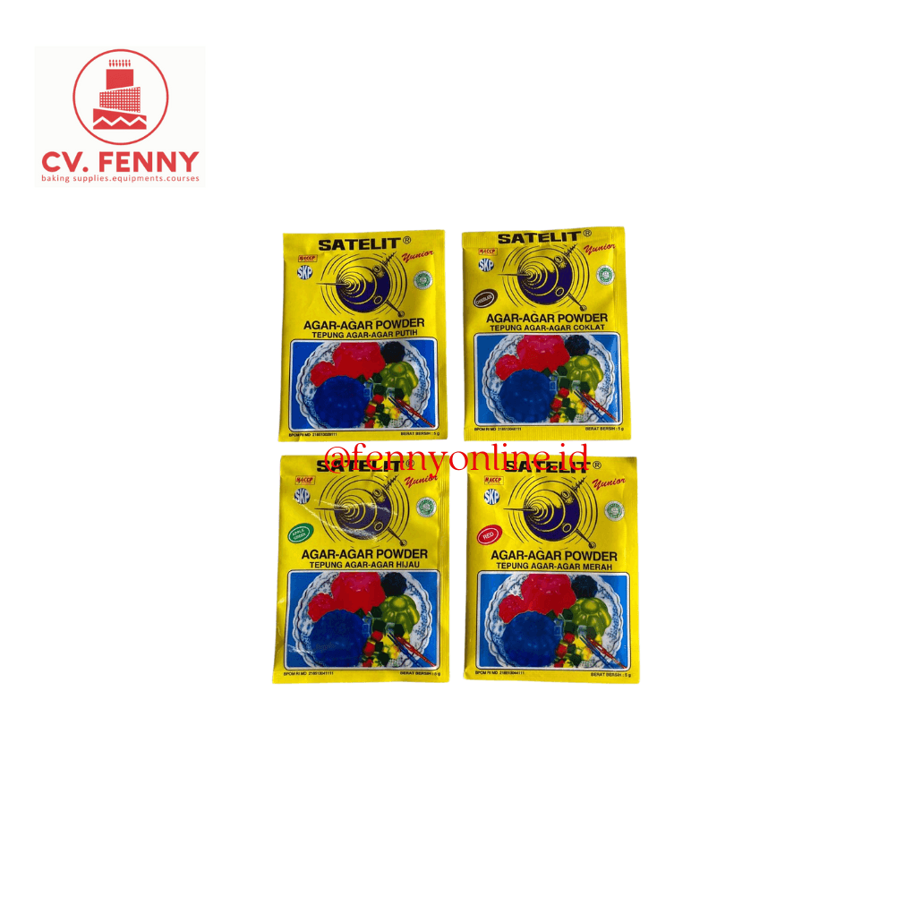 Satelit Yunior Bubuk Agar 5Gr (24Pkx12)