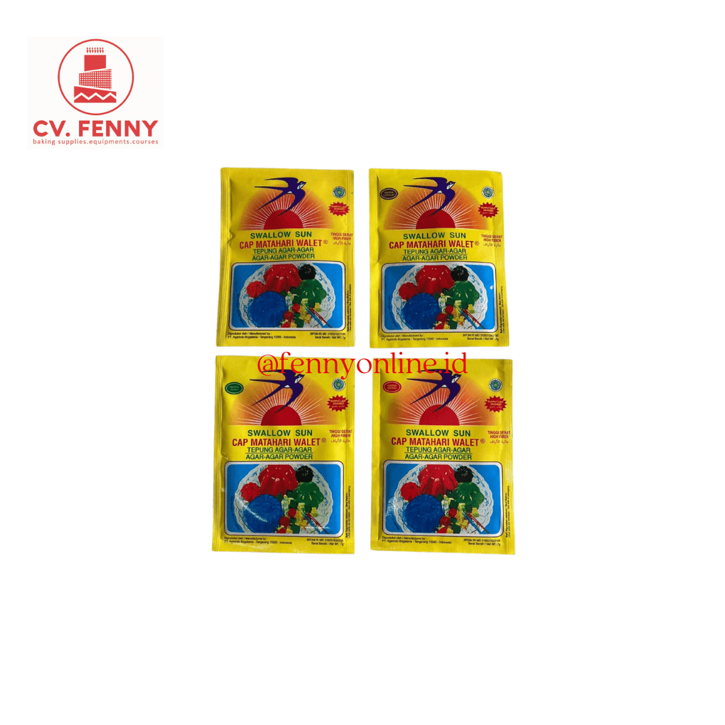 Swallow Sun Bubuk Agar 7Gr (24pkx12)