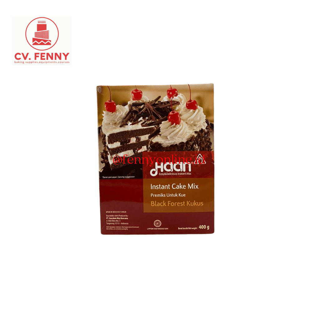 Haan Premix Blackforest Kukus 400Gr (24)