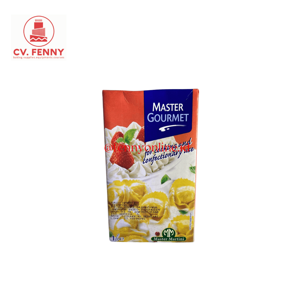 Martini Master Gourmet Whip & Cooking Cream Dairy 1Lt (12)