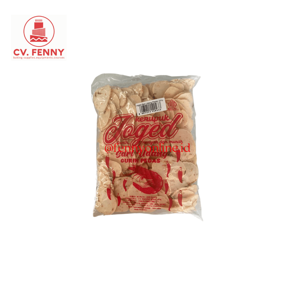 Joged Kerupuk Sari Udang Pedas 200Gr (25)