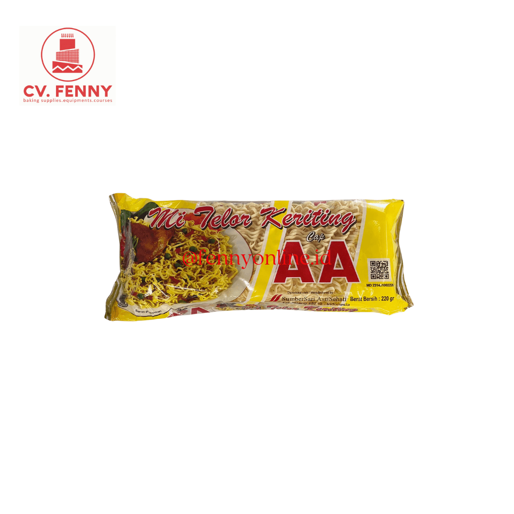 AA Mie Telur Kering Kriting 220Gr (20)