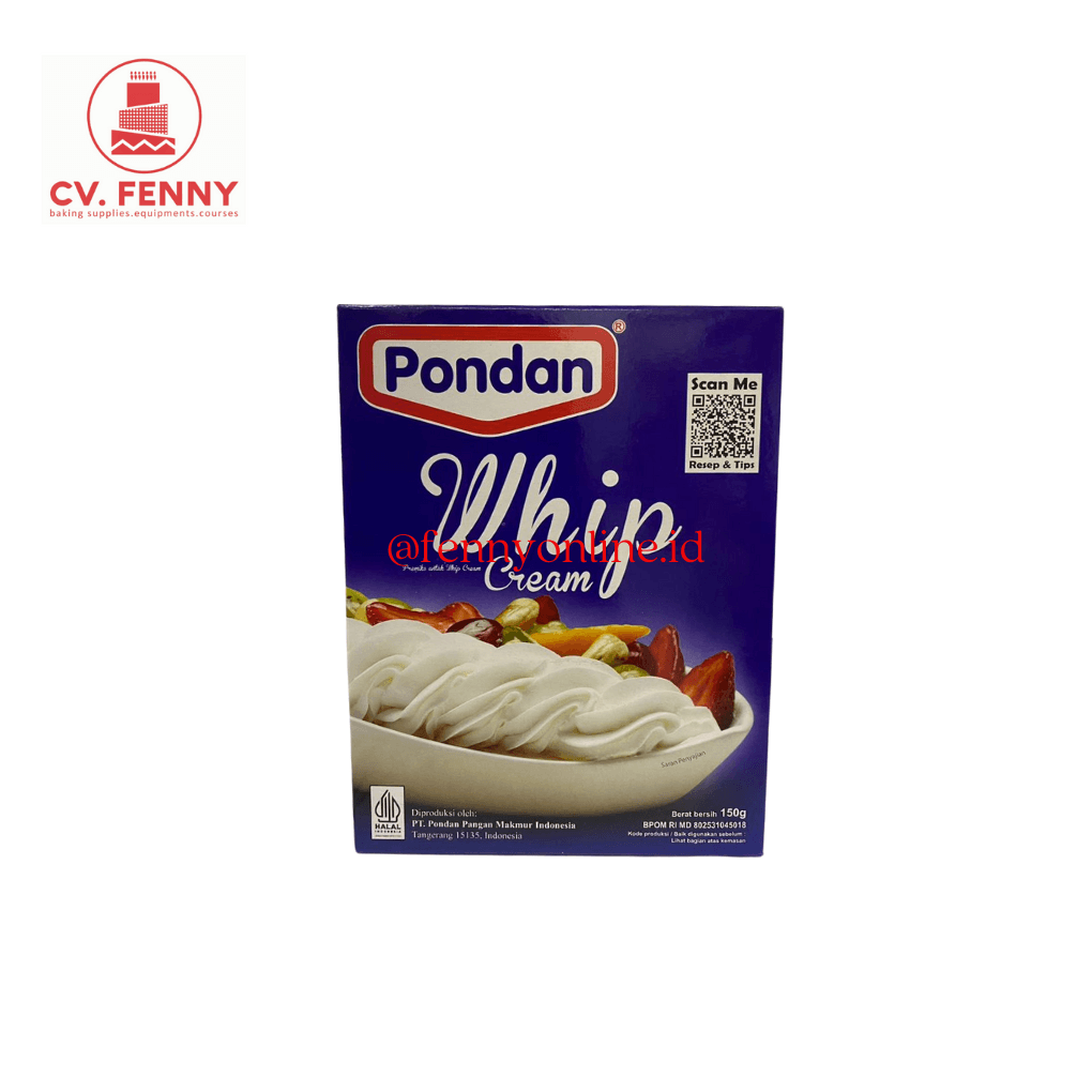Pondan Bubuk Whip Cream 150Gr (24)
