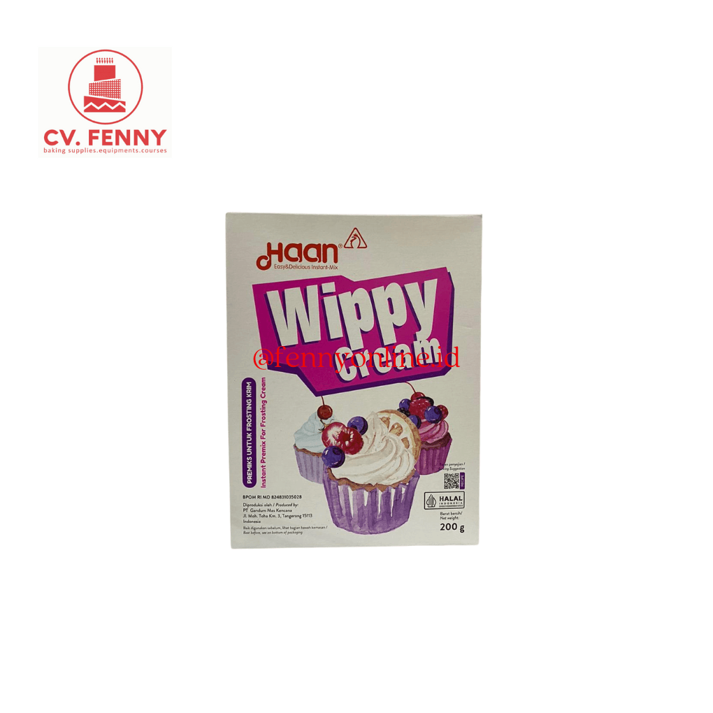 Haan Wippy Bubuk Whip Cream Box 200Gr (24)