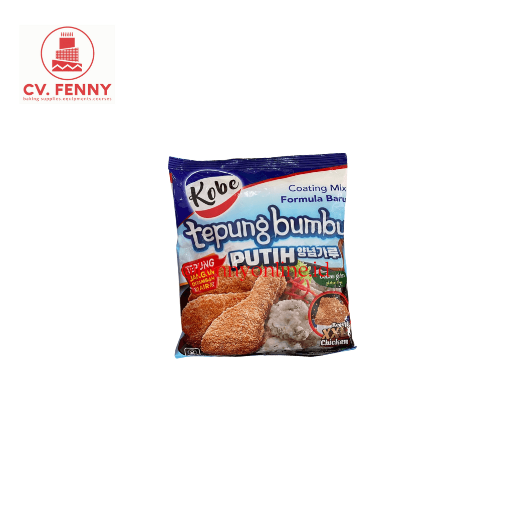 Kobe Tepung Bumbu Putih 180Gr (2Pkx12)