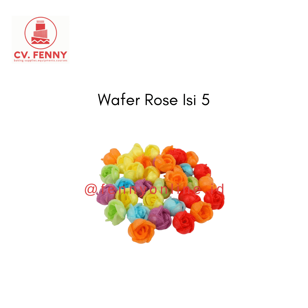 Wafer Rose Isi 5