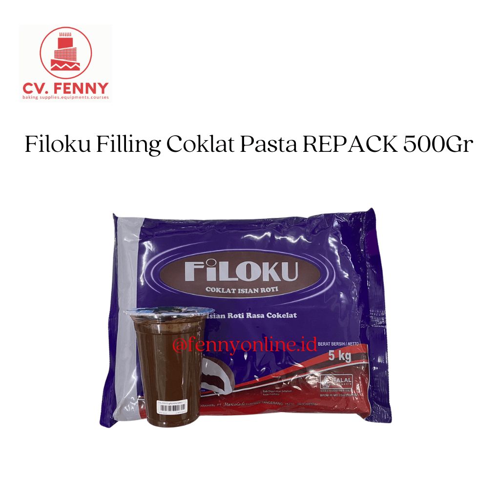 Filoku Filling Coklat Pasta REPACK 500Gr
