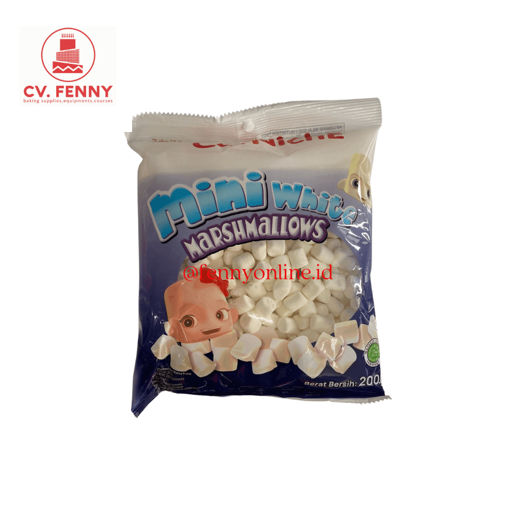 Corniche Mini Marshmallow PUTIH 200Gr (12)