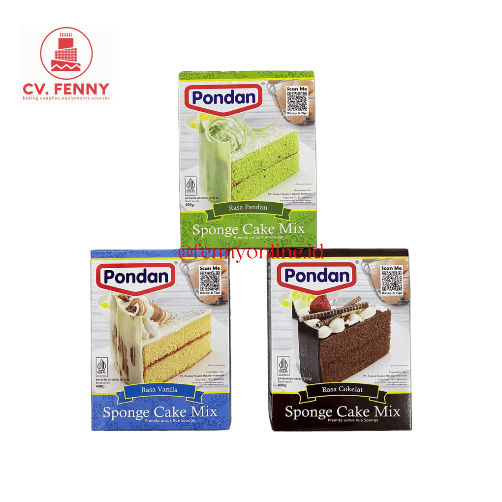Pondan Premix Sponge 400Gr (24)
