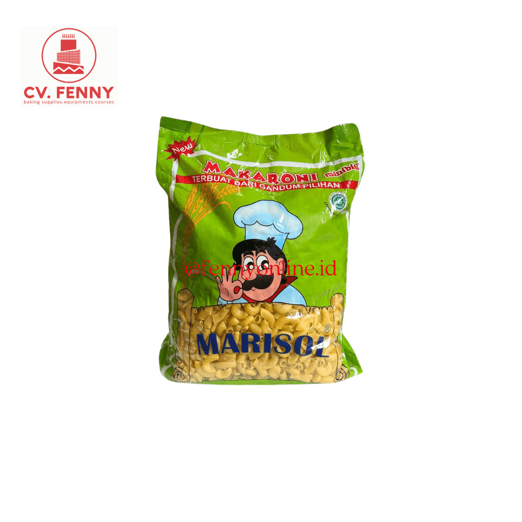 Marisol MiniBig Hijau Makaroni Goreng 1Kg (10)