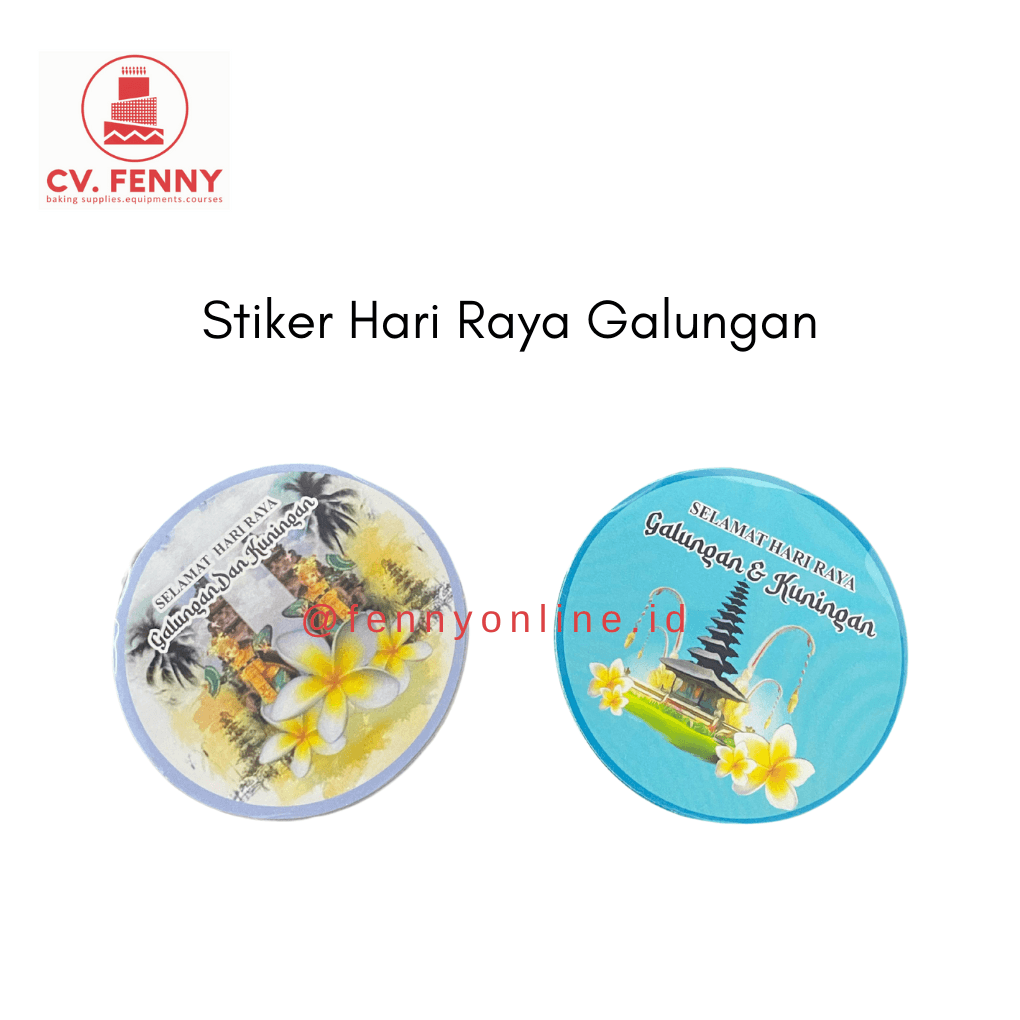Stiker Hari Raya Galungan
