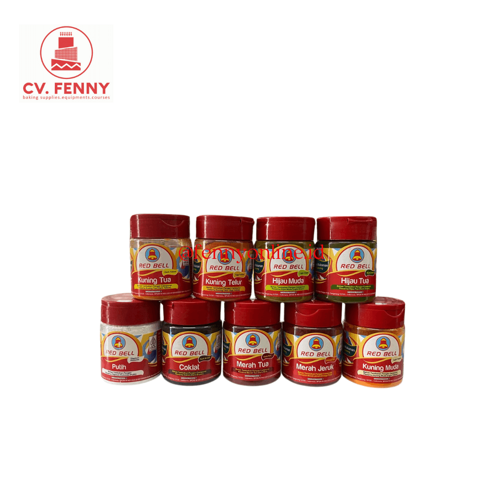 Red Bell Pewarna Bubuk 45-90Gr (8Pkx6)