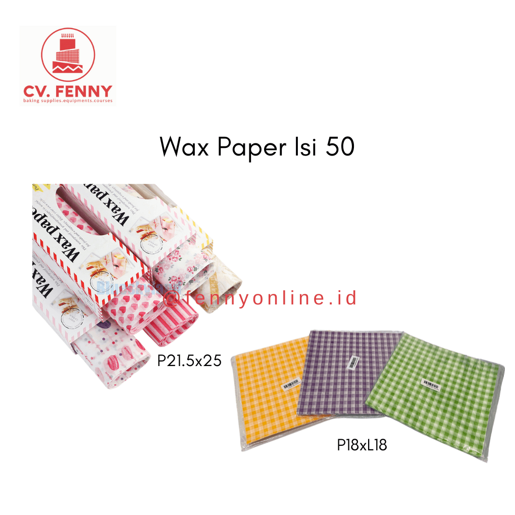 Wax Paper Isi 50