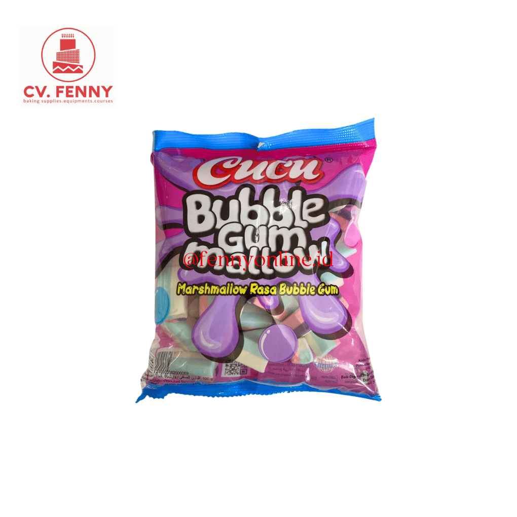 Cucu BubbleGum Marshmallow 100Gr (24)