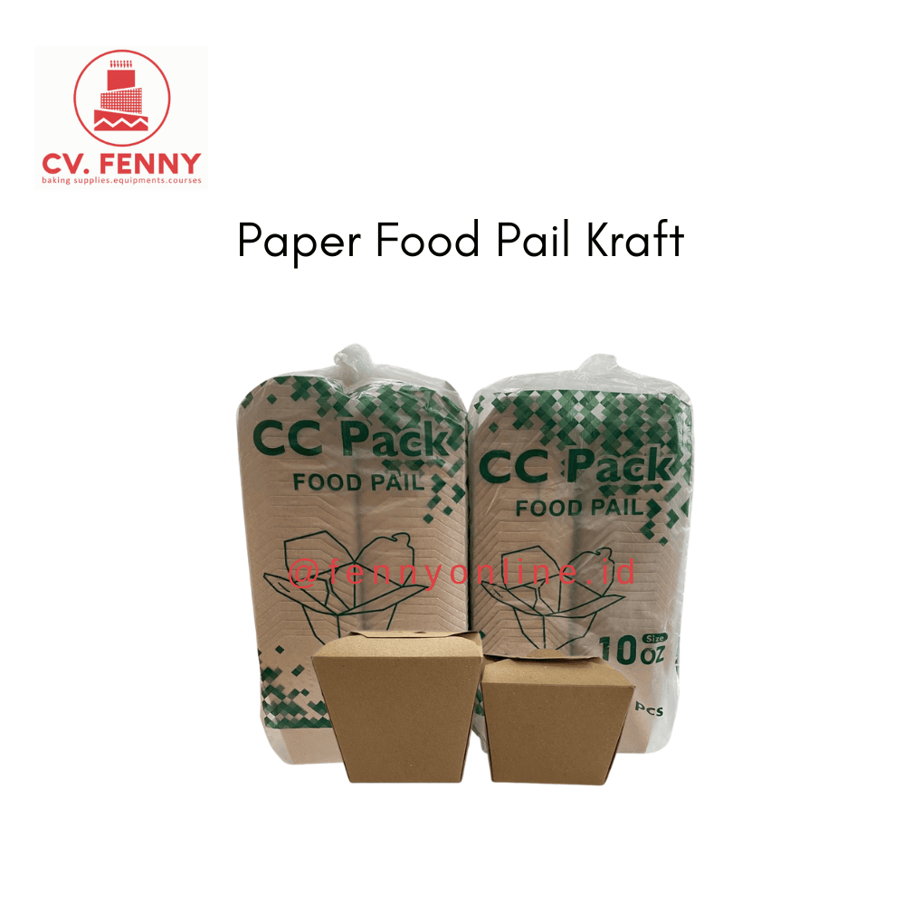 Paper Food Pail Kraft