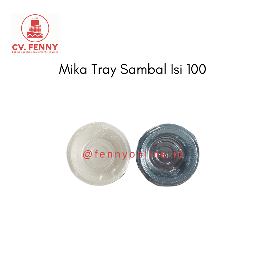 Mika Tray Sambal Isi 100 (120Pkx100)